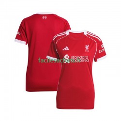Maillot Liverpool 2025-2026 Domicile Femme MC