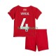 Maillot Liverpool Virgil van Dijk 4 2025-2026 Domicile Enfant MC