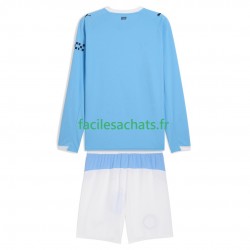 Maillot Manchester City 2025-2026 Domicile Enfant ML
