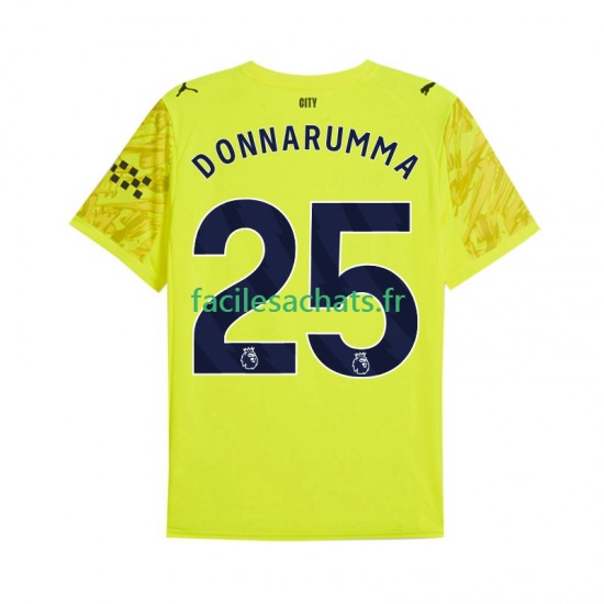 Maillot Manchester City Gianluigi Donnarumma 25 2025-2026 Gardien 3ème Homme MC