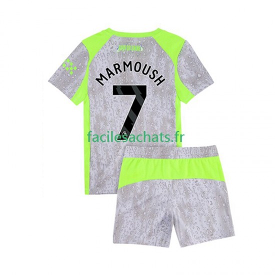 Maillot Manchester City Omar Marmoush 7 2025-2026 3ème Enfant MC