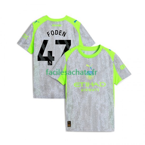 Maillot Manchester City Phil Foden 47 2025-2026 3ème Homme MC
