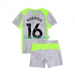 Maillot Manchester City Rodrigo Hernandez 16 2025-2026 3ème Enfant MC