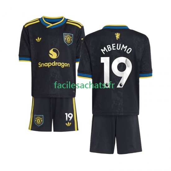 Maillot Manchester United Bryan Mbeumo 19 2025-2026 3ème Enfant MC