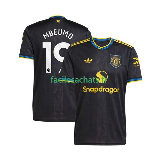 Maillot Manchester United Bryan Mbeumo 19 2025-2026 3ème Homme MC