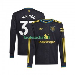 Maillot Manchester United Kobbie Mainoo 37 2025-2026 3ème Homme ML