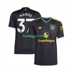 Maillot Manchester United Kobbie Mainoo 37 2025-2026 3ème Homme MC