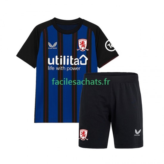 Maillot Middlesbrough 2025-2026 Extérieur Enfant MC