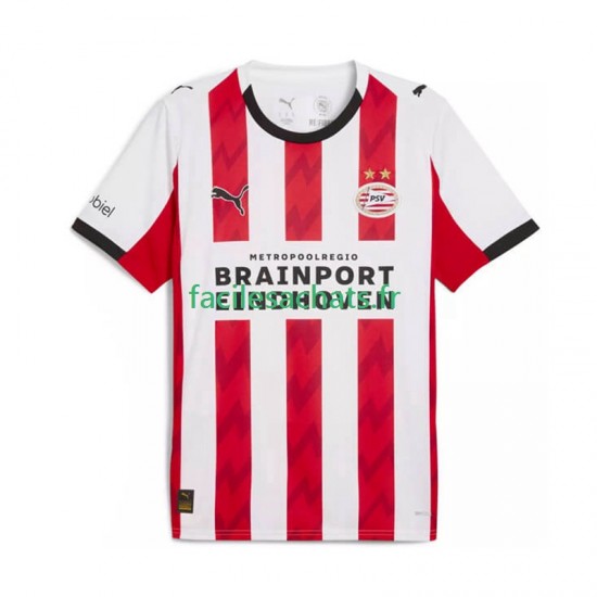 Maillot PSV Eindhoven 2025-2026 Domicile Homme MC