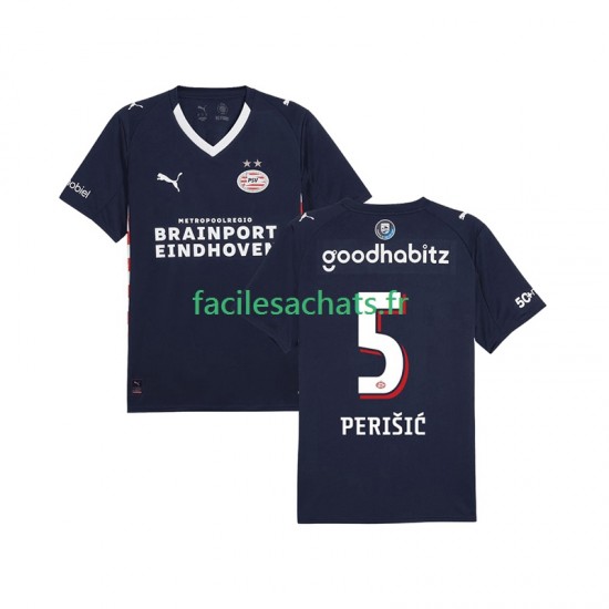 Maillot PSV Eindhoven Ivan Perisic 5 2025-2026 Extérieur Homme MC