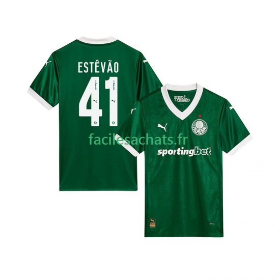 Maillot Palmeiras Estevao 41 2025-2026 Domicile Homme MC