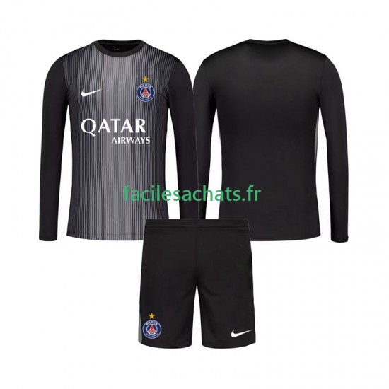 Maillot Paris Saint-Germain 2025-2026 Gardien Domicile Enfant ML