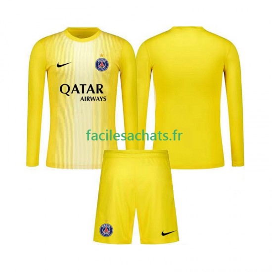 Maillot Paris Saint-Germain 2025-2026 Gardien 3ème Enfant ML
