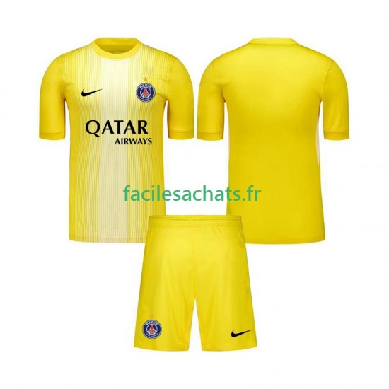 Maillot Paris Saint-Germain 2025-2026 Gardien 3ème Enfant MC