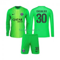 Maillot Paris Saint-Germain Lucas Chevalier 30 2025-2026 Gardien Extérieur Enfant ML