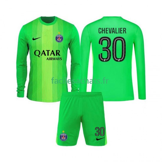Maillot Paris Saint-Germain Lucas Chevalier 30 2025-2026 Gardien Extérieur Enfant ML