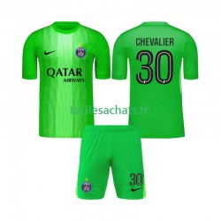 Maillot Paris Saint-Germain Lucas Chevalier 30 2025-2026 Gardien Extérieur Enfant MC