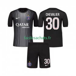 Maillot Paris Saint-Germain Lucas Chevalier 30 2025-2026 Gardien Domicile Enfant MC