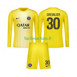 Maillot Paris Saint-Germain Lucas Chevalier 30 2025-2026 Gardien 3ème Enfant ML