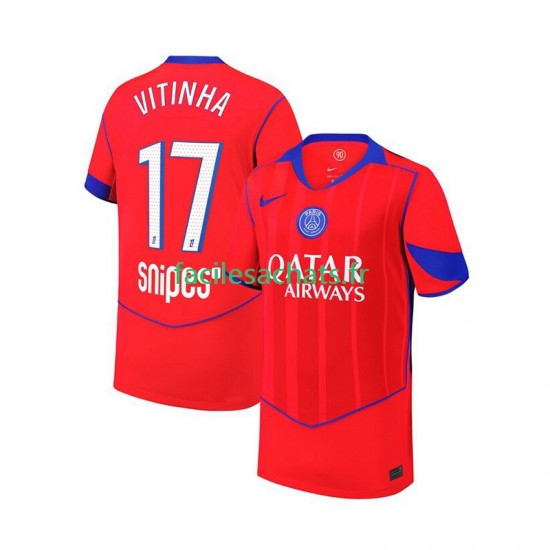 Maillot Paris Saint-Germain Khvicha Kvaratskhelia 7 2025-2026 3ème Enfant MC