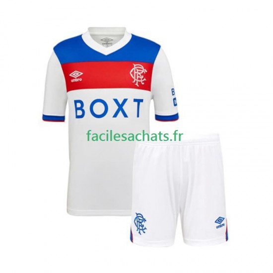 Maillot Rangers 2025-2026 Extérieur Enfant MC