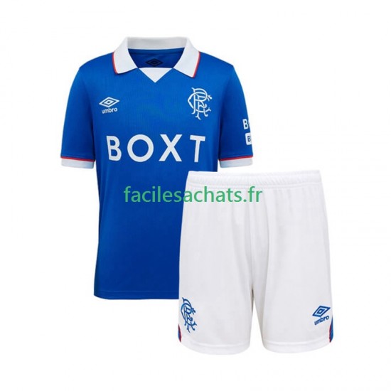 Maillot Rangers 2025-2026 Domicile Enfant MC