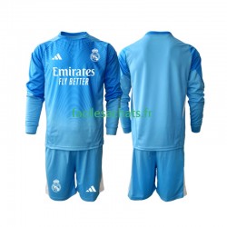 Maillot Real Madrid 2025-2026 Gardien Domicile Enfant ML