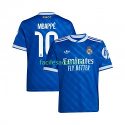 Maillot Real Madrid Kylian Mbappe 10 2025-2026 3ème Homme MC