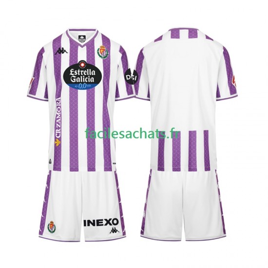 Maillot Real Valladolid 2025-2026 Domicile Enfant MC