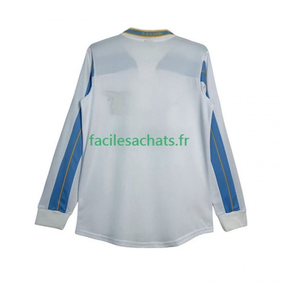 Maillot SS Lazio Retro 1999 2000 Extérieur Homme ML