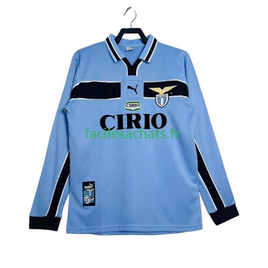Maillot SS Lazio Retro 1998 1999 Domicile Homme ML