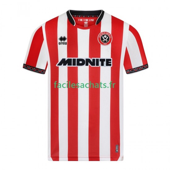 Maillot Sheffield United 2025-2026 Domicile Homme MC