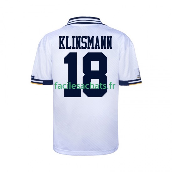 Maillot Tottenham Hotspur Retro 1994 Domicile Homme MC