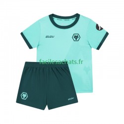 Maillot Wolverhampton Wanderers 2025-2026 Extérieur Enfant MC