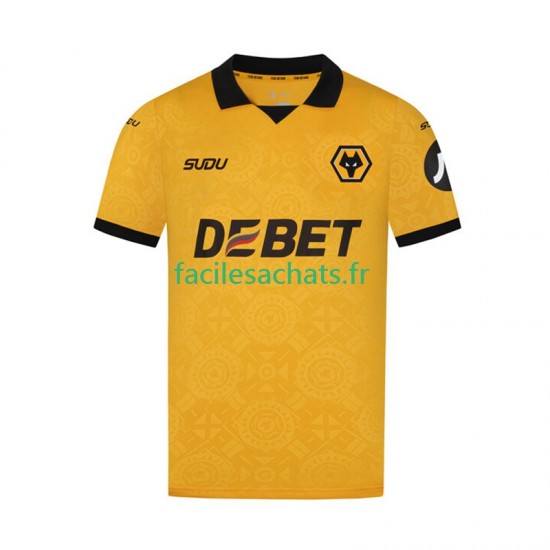 Maillot Wolverhampton Wanderers 2025-2026 Domicile Homme MC