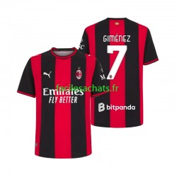 Maillot AC Milan Gimenez 7 2026-2027 Domicile Homme MC