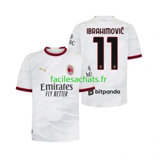 Maillot AC Milan Ibrahimovic 11 2026-2027 Extérieur Homme MC