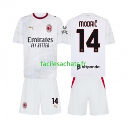 Maillot AC Milan Luka Modric 14 2026-2027 Extérieur Enfant MC