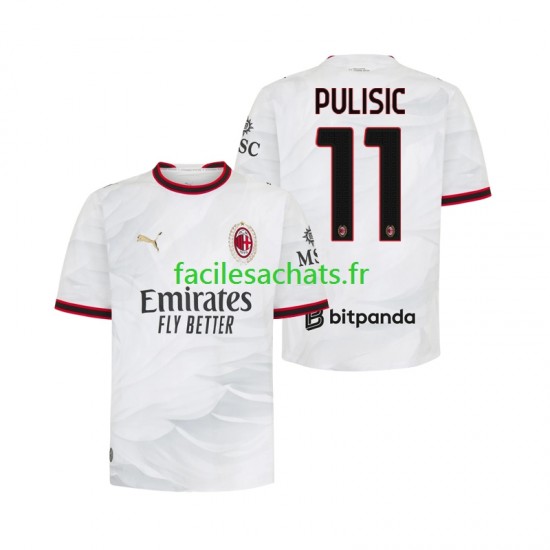 Maillot AC Milan Pulisic 11 2026-2027 Extérieur Homme MC