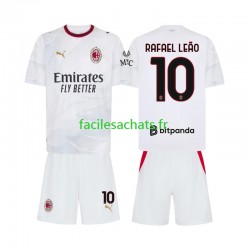 Maillot AC Milan Rafael Leao 10 2026-2027 Extérieur Enfant MC