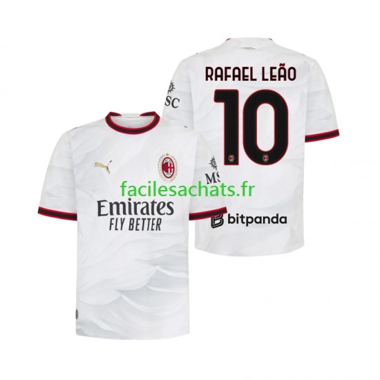 Maillot AC Milan Rafael Leao 10 2026-2027 Extérieur Homme MC