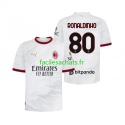 Maillot AC Milan Ronaldinho 80 2026-2027 Extérieur Homme MC