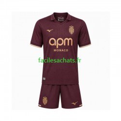 Maillot AS Monaco 2026-2027 Extérieur Enfant MC