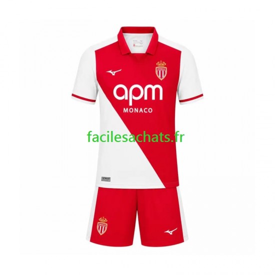 Maillot AS Monaco 2026-2027 Domicile Enfant MC