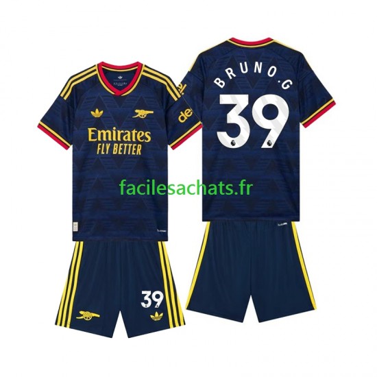 Maillot Arsenal Bruno Guimaraes 39 2026-2027 Extérieur Enfant MC