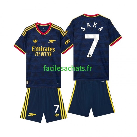 Maillot Arsenal Bukayo Saka 7 2026-2027 Extérieur Enfant MC