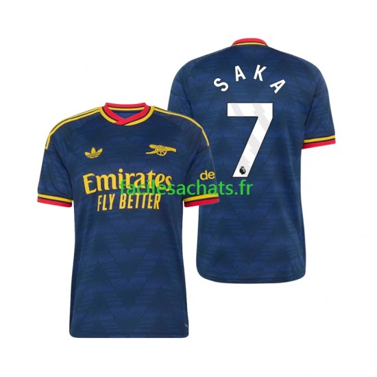 Maillot Arsenal Bukayo Saka 7 2026-2027 Extérieur Homme MC