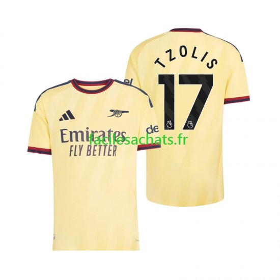Maillot Arsenal Christos Tzolis 17 2026-2027 3ème Homme MC