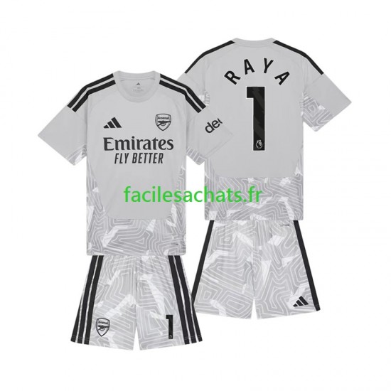 Maillot Arsenal David Raya 1 2026-2027 Gardien Domicile Enfant MC