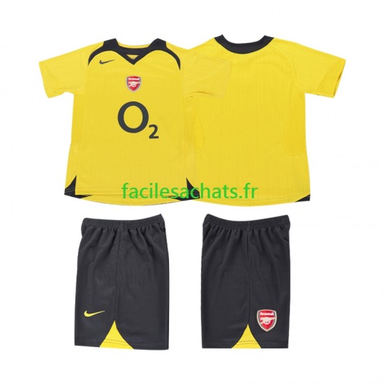 Maillot Arsenal Retro 2005 2006 Extérieur Enfant MC
